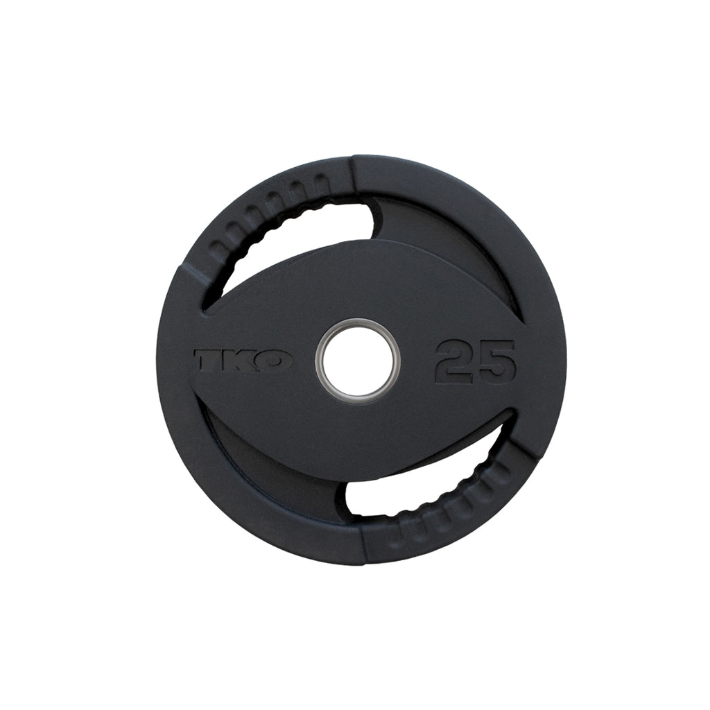Olympic 25lb. Rubber Dual Grip Plate