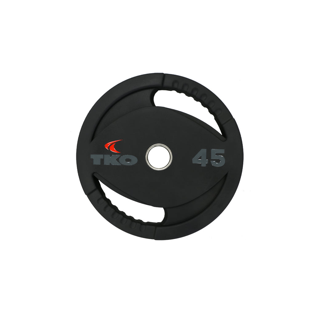 Olympic 45lb. Urethane Dual Grip Plate