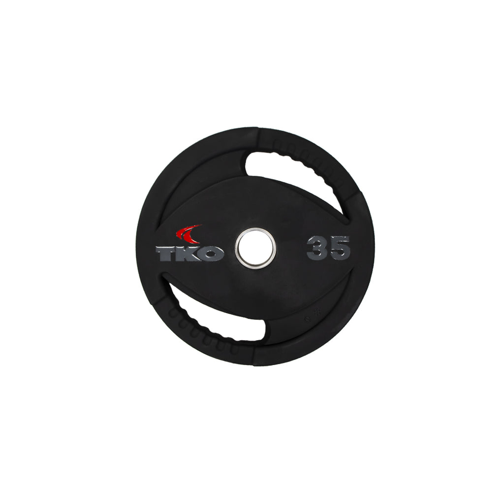 Olympic 35lb. Urethane Dual Grip Plate