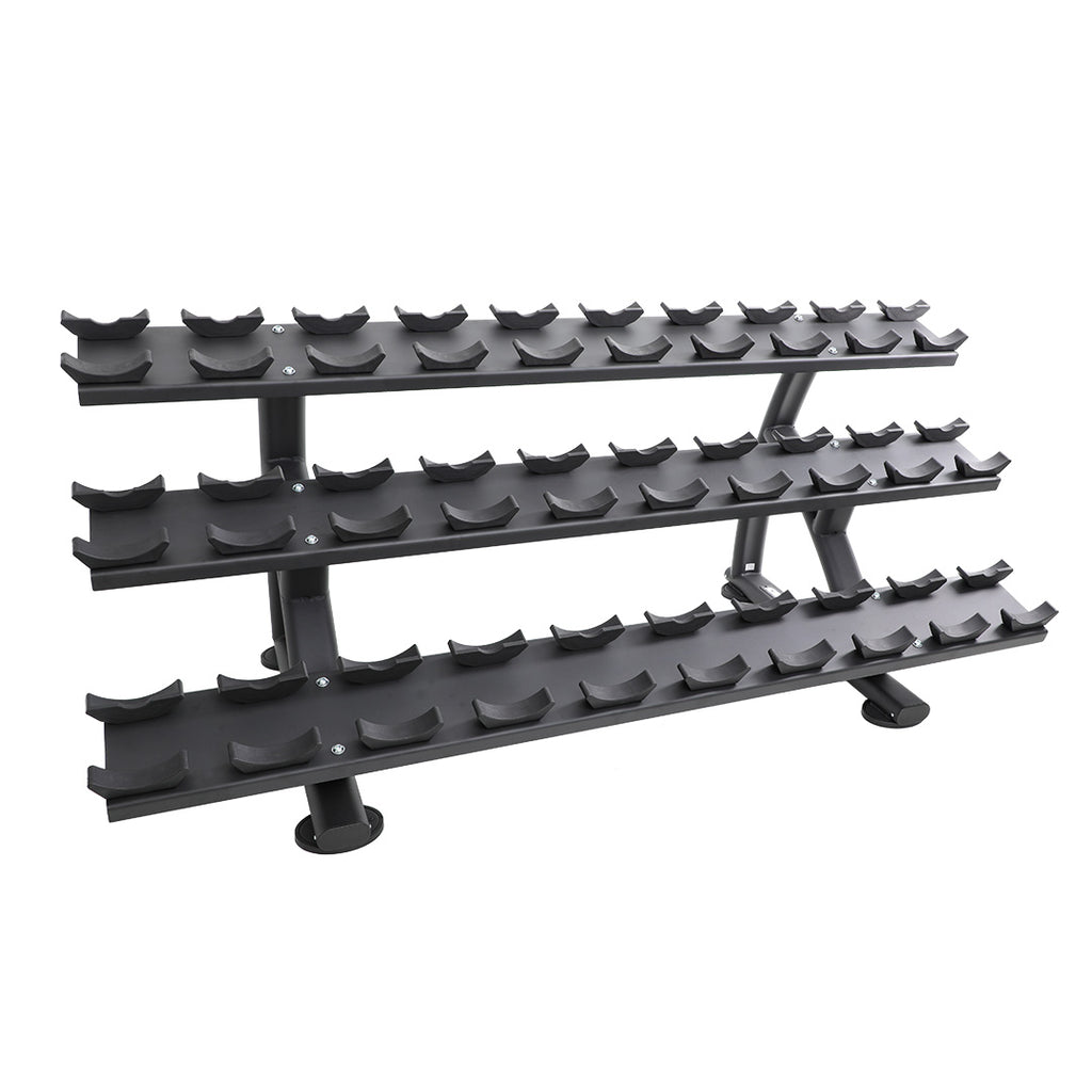 15pr. Dumbbell Rack w/ Saddles