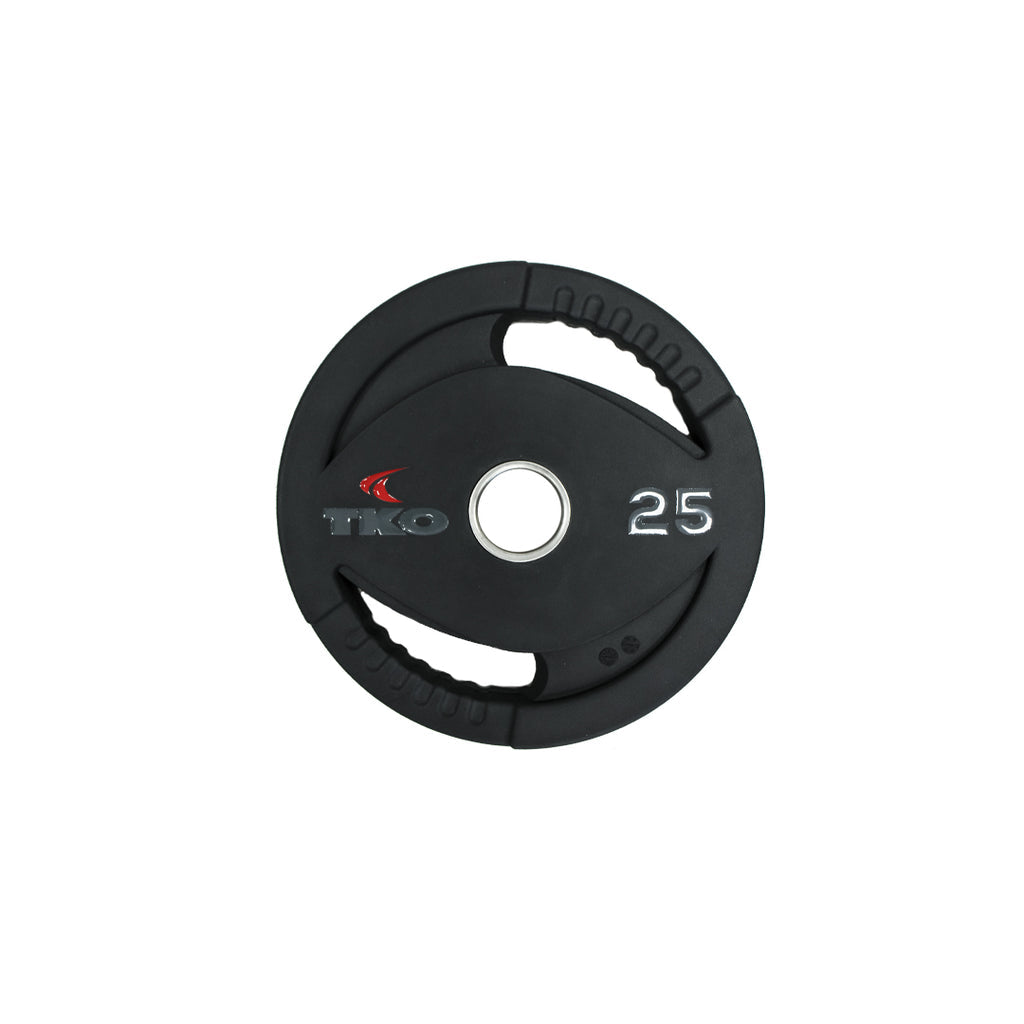 Olympic 25lb. Urethane Dual Grip Plate