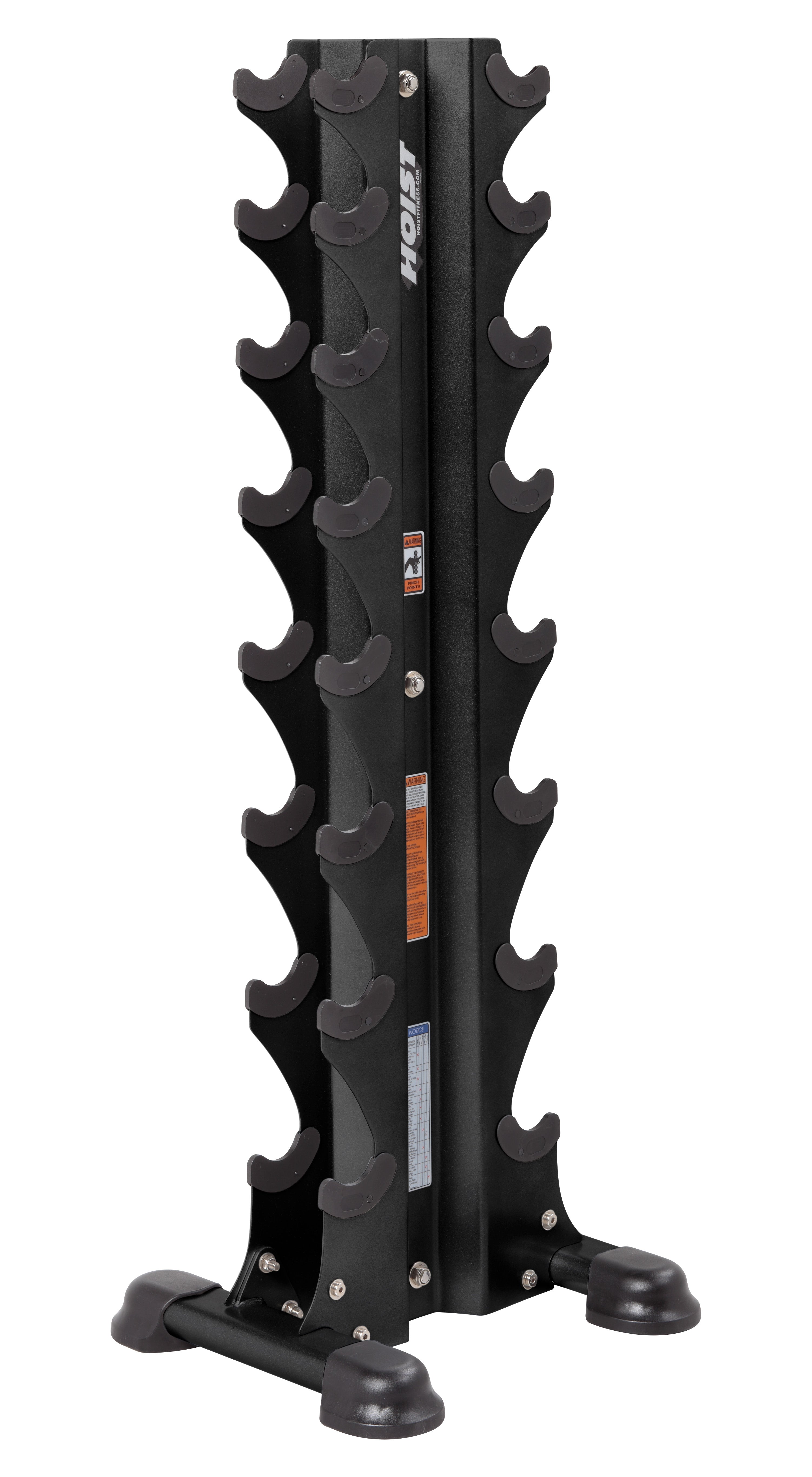 HOIST 8 PAIR VERTICAL DUMBBELL RACK (8 PAIRS) -Hex Dumbbells thumbnail 3