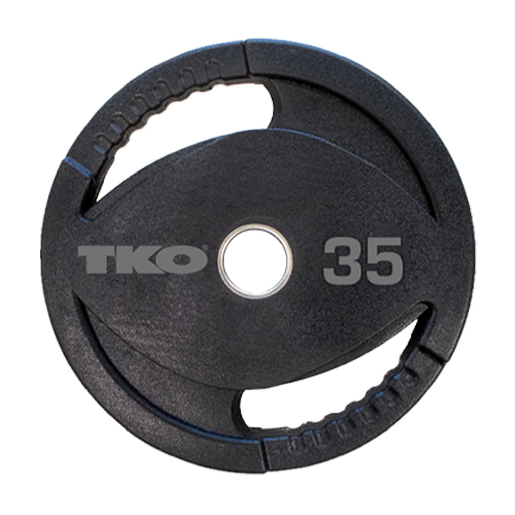 TKO 45 lb Urethane Olympic Plate thumbnail 7