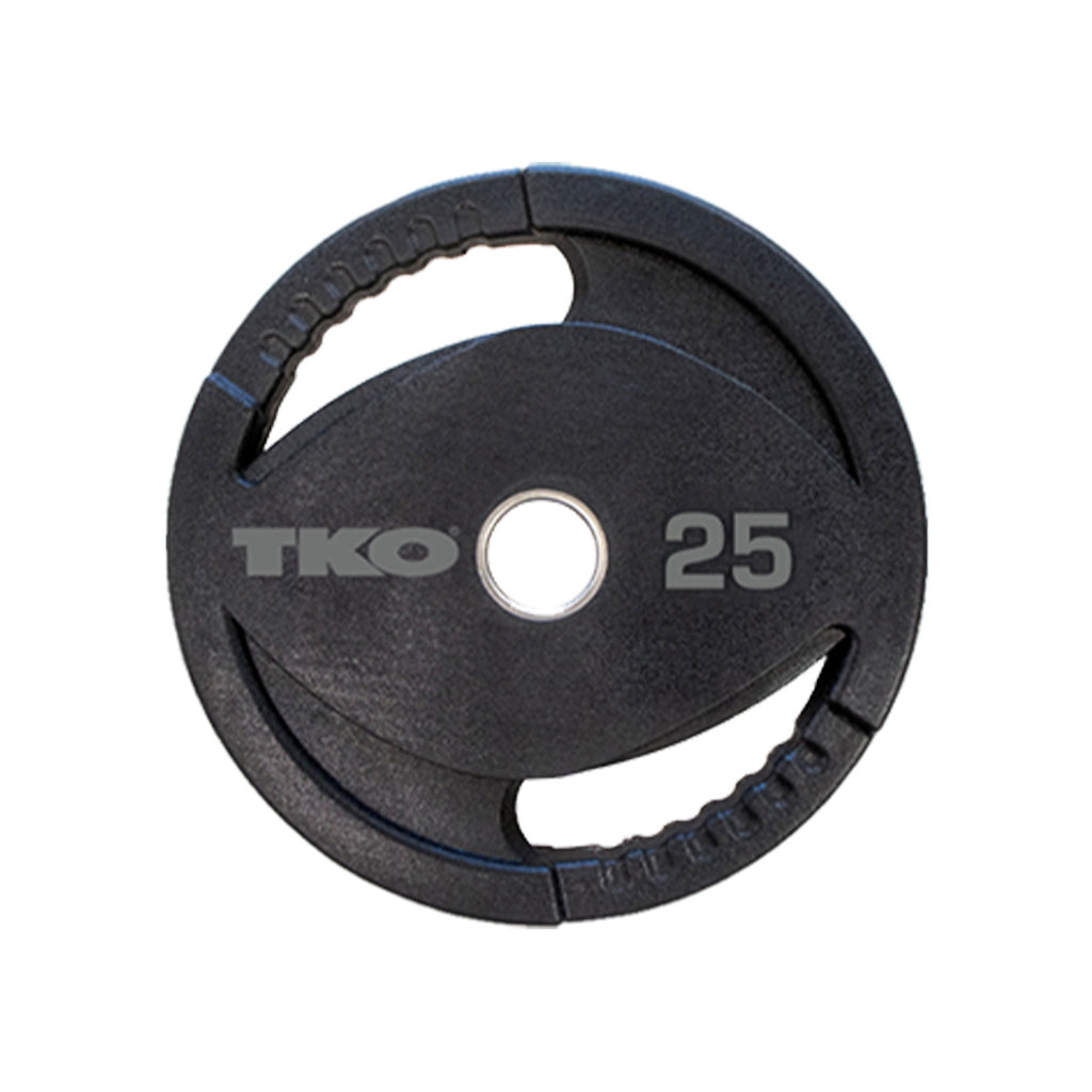TKO 25 lb Urethane Olympic Plate thumbnail 2
