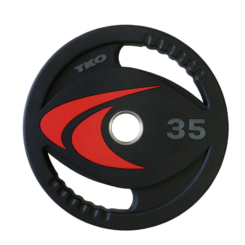 TKO Signature 45 lb Urethane Olympic Plate thumbnail 7