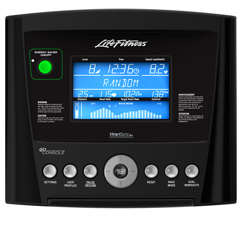 Life Fitness RS1 Recumbent Step-Through Lifecycle® Exercise Bike thumbnail 4