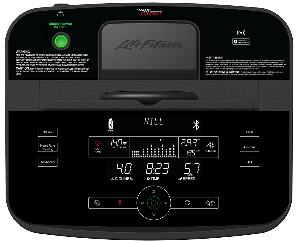 Life Fitness F3 Folding Treadmill thumbnail 5