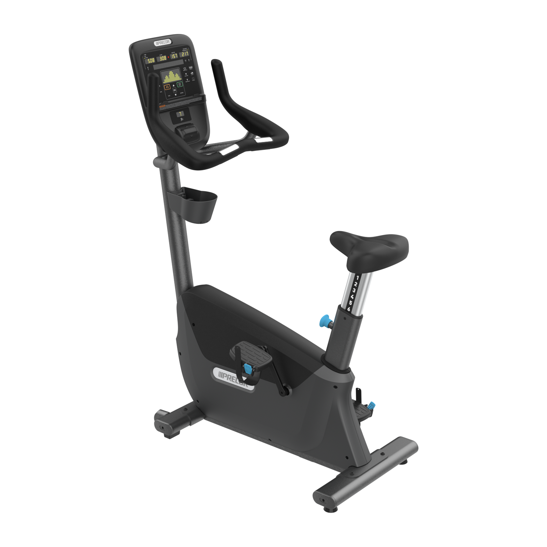 PRECOR UBK 600 Upright Cycle thumbnail 2