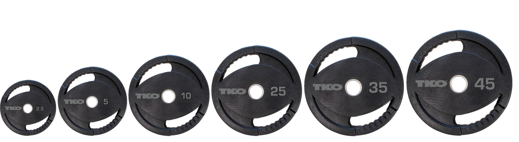 TKO 25 lb Urethane Olympic Plate thumbnail 8