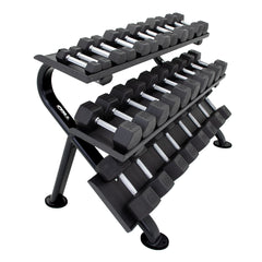 3-Tier Horizontal Dumbbell Rack (holds 5-75lbs) thumbnail 4
