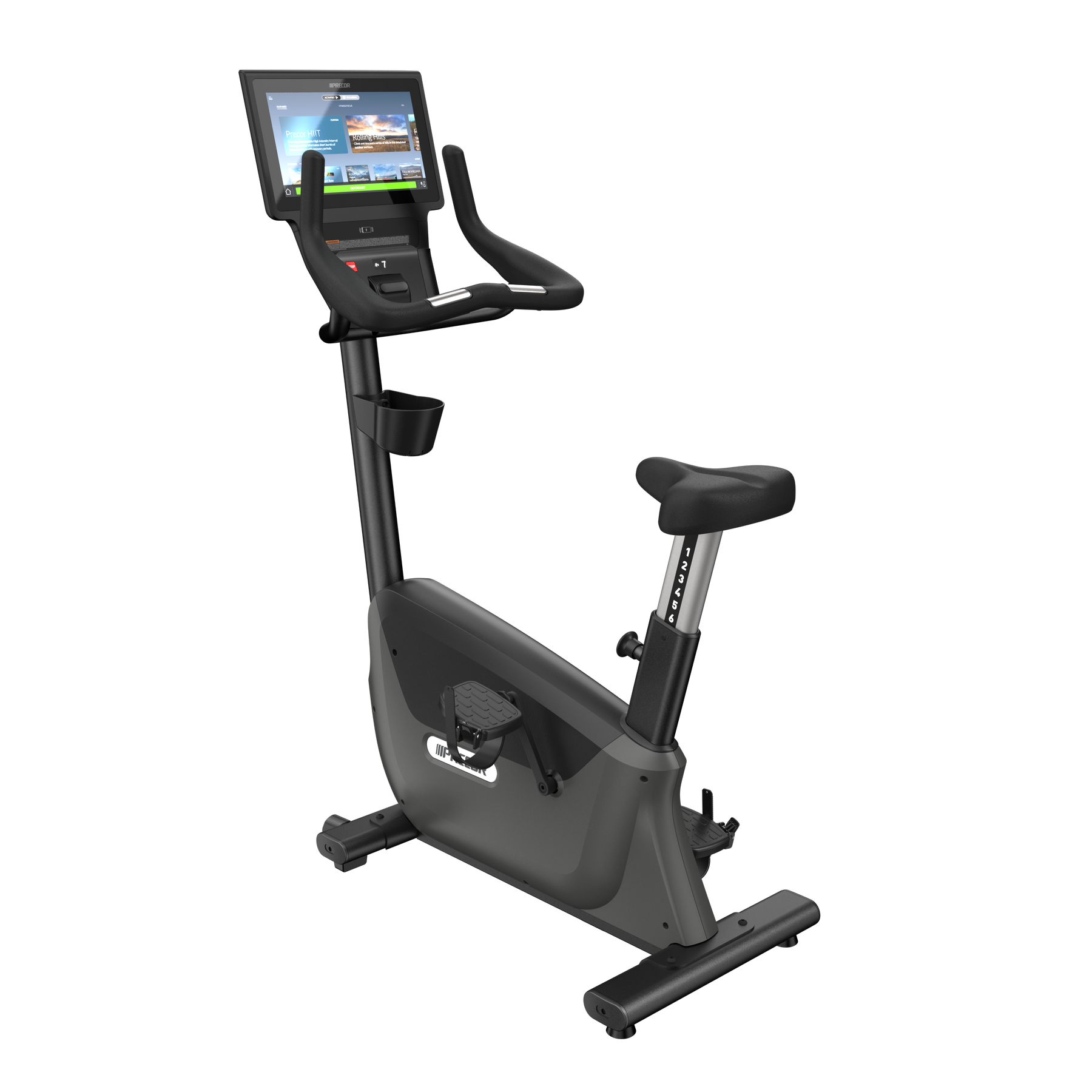 PRECOR UBK 600 Upright Cycle thumbnail 4